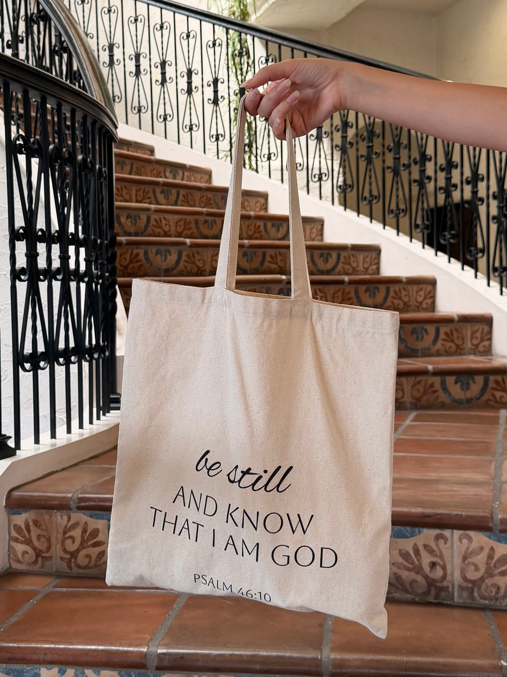 Cotton Canvas Tote Bag
